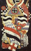 Portrait d'un officier allemand Marsden Hartley